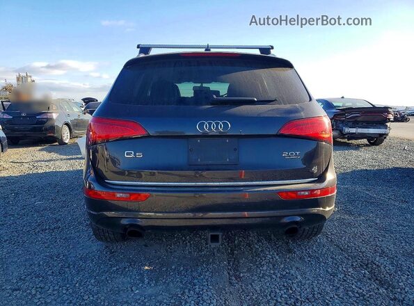 WA1C2AFP7HA055403 2017 AUDI Q5 Black Հետևի տեսք
