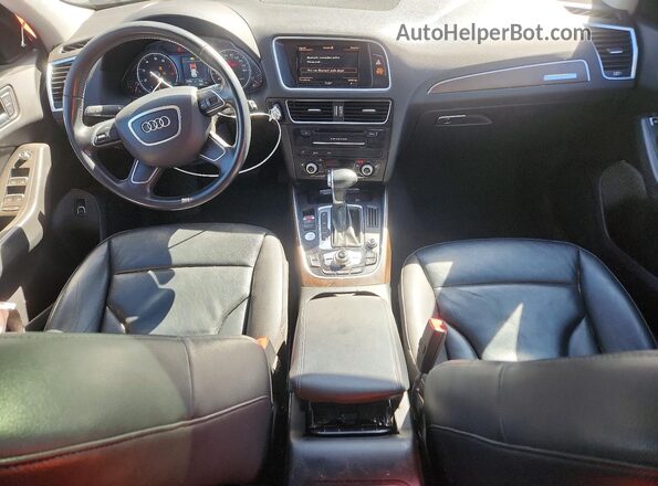 WA1C2AFP9HA064992 2017 AUDI Q5 Черный Вид панели приборов