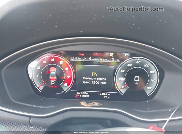 WA1C4AFY0M2013467 2021 AUDI SQ5 Gray Vista de los asientos traseros