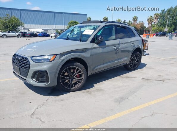 WA1C4AFY0M2013467 2021 AUDI SQ5 Gray Vista tres cuartos delantera izquierda