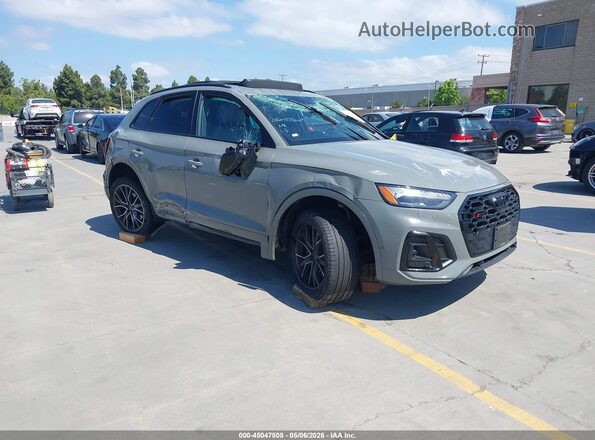 WA1C4AFY0M2013467 2021 AUDI SQ5 Gray Delantero derecho