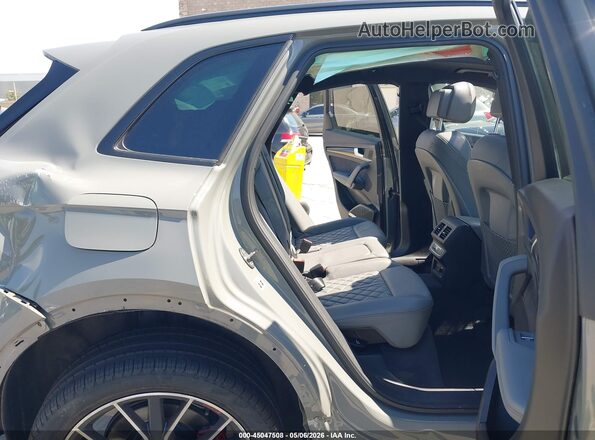 WA1C4AFY0M2013467 2021 AUDI SQ5 Gray Vista de la etiqueta del VIN