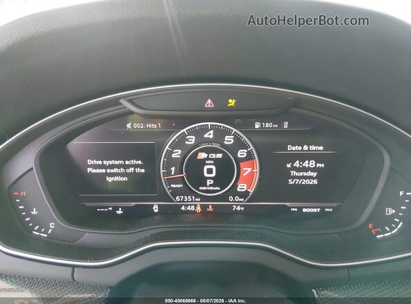 WA1C4AFY3K2078200 2019 AUDI SQ5 Белый Вид задних сидений