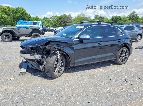 WA1C4AFY5J2141084 2018 AUDI SQ5 Черный Передняя левая четверть