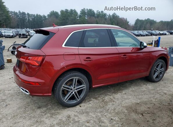 WA1C4AFY5K2044095 2019 AUDI SQ5 Maroon Հետևի աջ