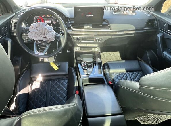 WA1C4AFY8P2009624 2023 AUDI SQ5 White Widok deski rozdzielczej