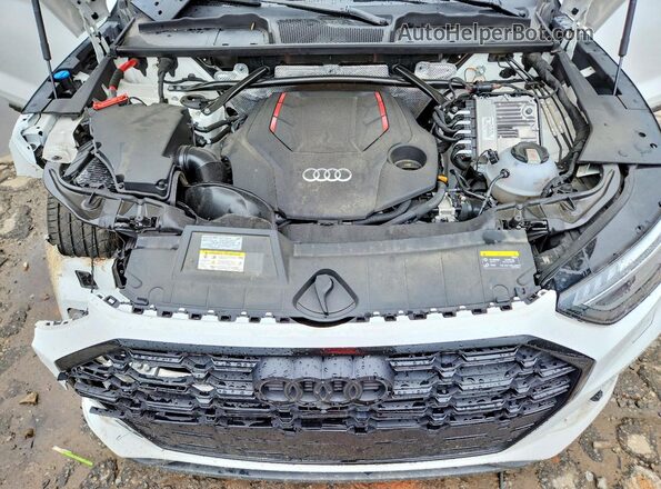 WA1C4AFY8P2009624 2023 AUDI SQ5 White Widok wnętrza z tyłu