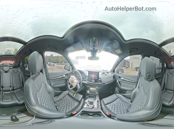 WA1C4AFY8P2009624 2023 AUDI SQ5 White Widok naklejki z numerem VIN
