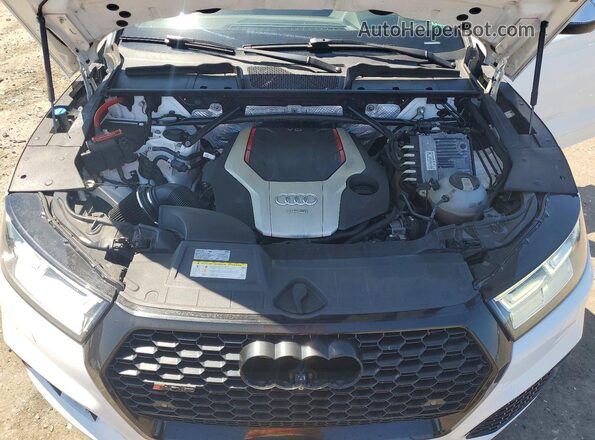 WA1C4AFY9J2071539 2018 AUDI SQ5 Белый Вид подкапотного пространства
