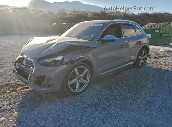 WA1C4AFY9M2109923 2021 AUDI SQ5 Gray Przód lewy