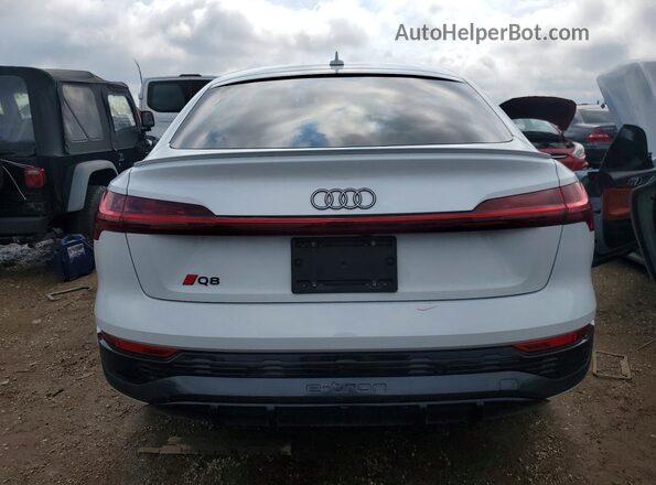 WA1CAAGE0RB007771 2024 AUDI Q8 White Widok z tyłu