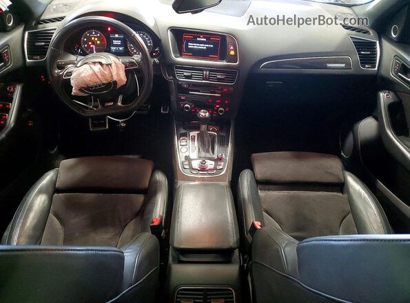 WA1CCAFP1GA006600 2016 AUDI SQ5 Gray Widok deski rozdzielczej