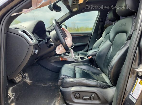 WA1CCAFP1HA089754 2017 AUDI SQ5 Gray წინა სალონის ხედი