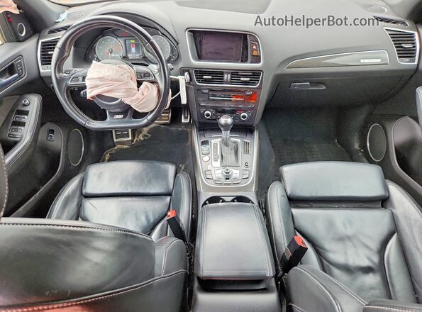 WA1CCAFP1HA089754 2017 AUDI SQ5 Gray წინა პანელის ხედი