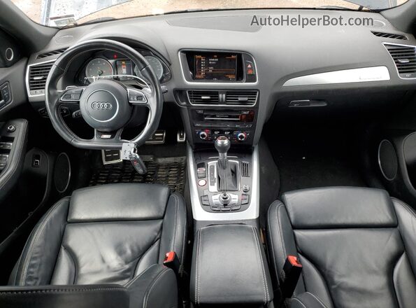 WA1CCAFP5GA004607 2016 AUDI SQ5 Blue Առջևի վահանակի տեսք