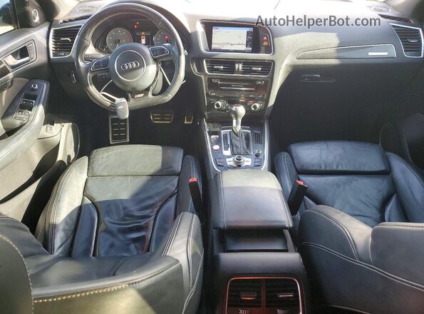 WA1CCAFP6GA014689 2016 AUDI SQ5 White Widok deski rozdzielczej