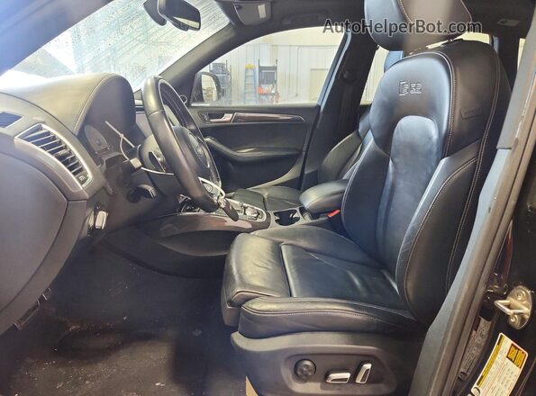 WA1CCAFPXGA059697 2016 AUDI SQ5 Black Вид салону спереду