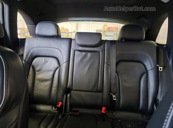 WA1CCAFPXGA059697 2016 AUDI SQ5 Black Вид задніх сидінь