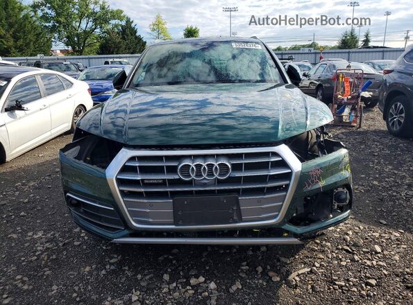 WA1CNAFY3L2086845 2020 AUDI Q5 Зеленый Вид спереди
