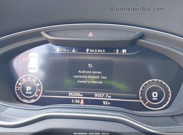 WA1CNAFY5K2114014 2019 AUDI Q5 Красный Вид задних сидений