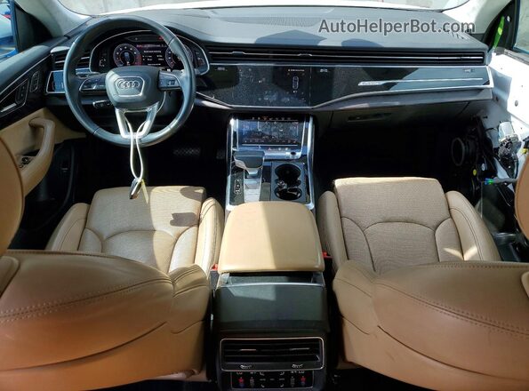 WA1CVAF1XKD015518 2019 AUDI Q8 Белый Вид панели приборов