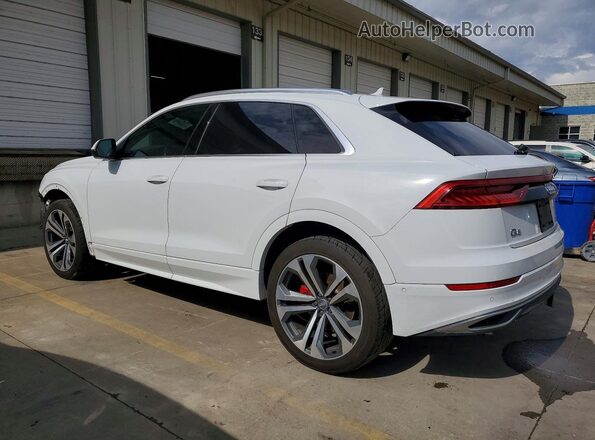 WA1CVAF1XKD015518 2019 AUDI Q8 Белый Задняя левая четверть