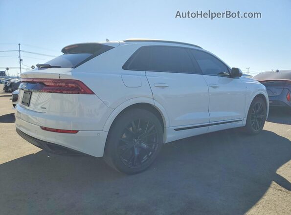 WA1CVBF11PD000631 2023 AUDI Q8 White უკანა მარჯვენა