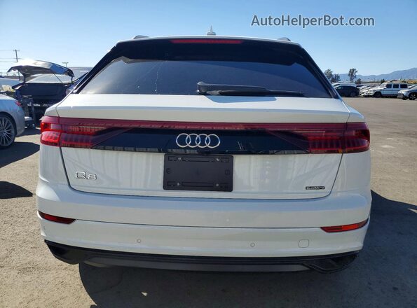 WA1CVBF11PD000631 2023 AUDI Q8 White უკანა ხედი