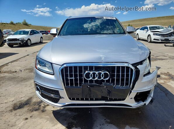 WA1D7AFP3GA061302 2016 AUDI Q5 Silver Widok z przodu