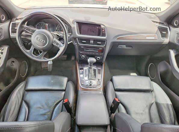 WA1D7AFP3GA061302 2016 AUDI Q5 Silver Widok deski rozdzielczej
