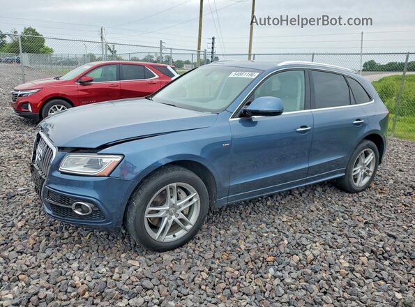 WA1D7AFP3HA010447 2017 AUDI Q5 Blue Front left