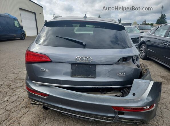 WA1D7AFPXGA066626 2016 AUDI Q5 Gray Вид ззаду