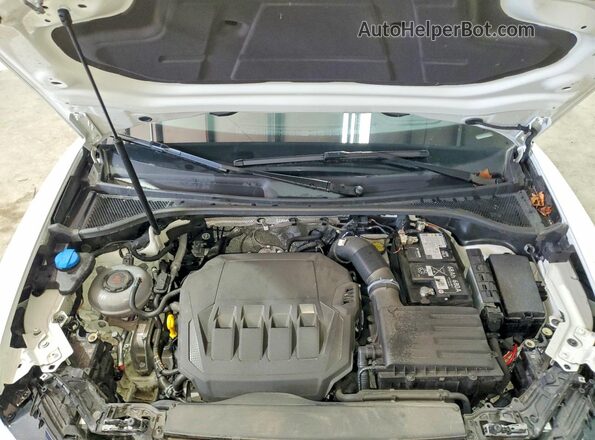 WA1DECF30S1005244 2025 AUDI Q3 White ძრავის განყოფილების ხედი
