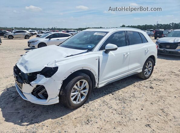 WA1DECF30S1044643 2025 AUDI Q3 White Vista tres cuartos delantera izquierda