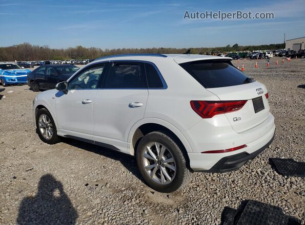 WA1DECF31R1117366 2024 AUDI Q3 Белый Задняя левая четверть