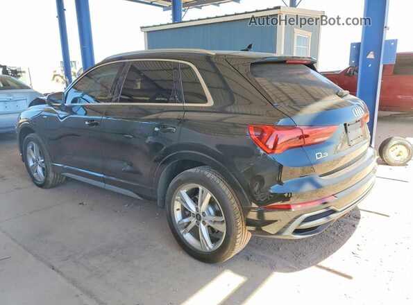 WA1DECF32R1023609 2024 AUDI Q3 Black უკანა მარცხენა