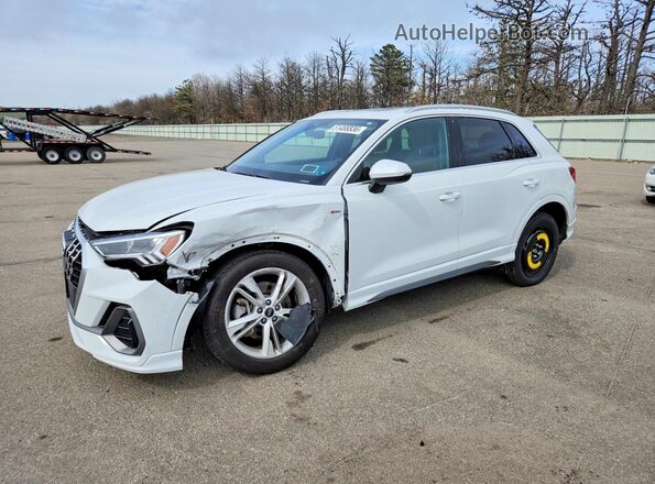 WA1DECF32R1032911 2024 AUDI Q3 White წინა მარცხენა ხედი სამი მეოთხედიდან