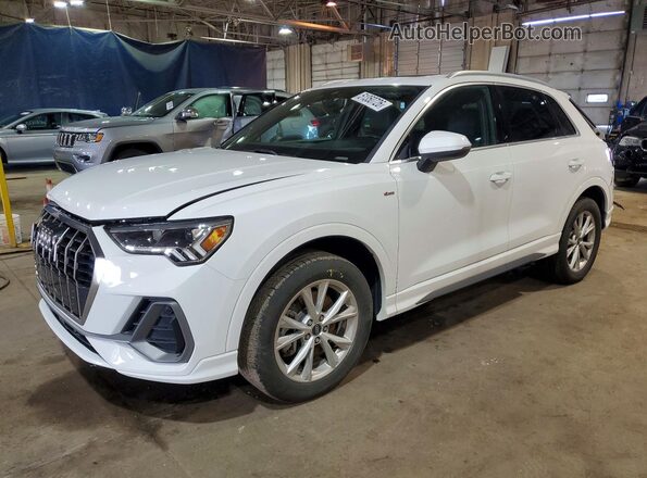 WA1DECF32R1054763 2024 AUDI Q3 White Передня ліва чверть