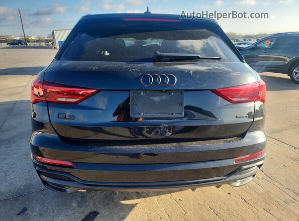 WA1DECF33M1054313 2021 AUDI Q3 Black უკანა ხედი