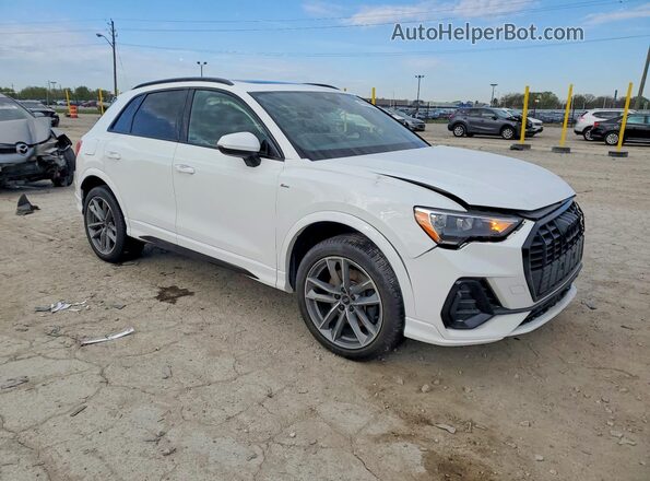 WA1DECF33N1022284 2022 AUDI Q3 Белый Передняя правая четверть