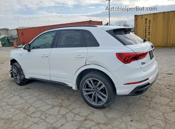 WA1DECF33N1022284 2022 AUDI Q3 Белый Задняя левая четверть