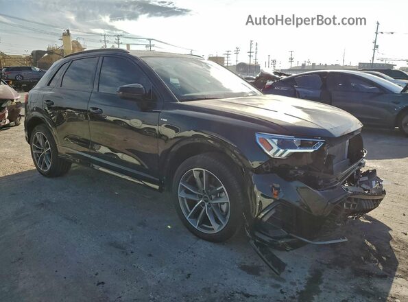 WA1DECF33R1190190 2024 AUDI Q3 Black წინა მარჯვენა