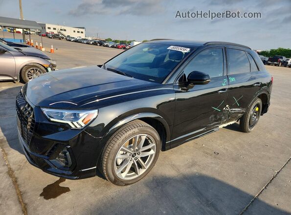 WA1DECF33S1069259 2025 AUDI Q3 Черный Передняя левая четверть