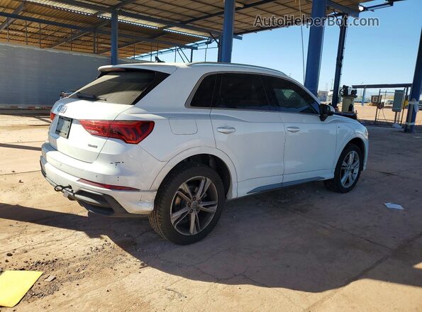 WA1DECF34L1097993 2020 AUDI Q3 Белый Задняя правая четверть