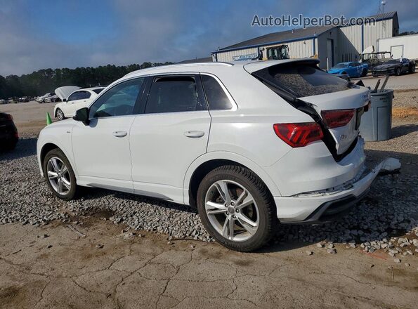 WA1DECF35L1102845 2020 AUDI Q3 White Trasero izquierdo