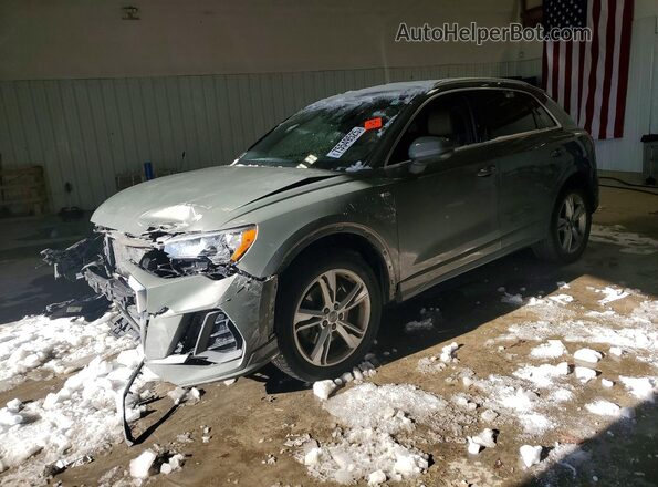 WA1DECF35L1115210 2020 AUDI Q3 Gray Vista tres cuartos delantera izquierda