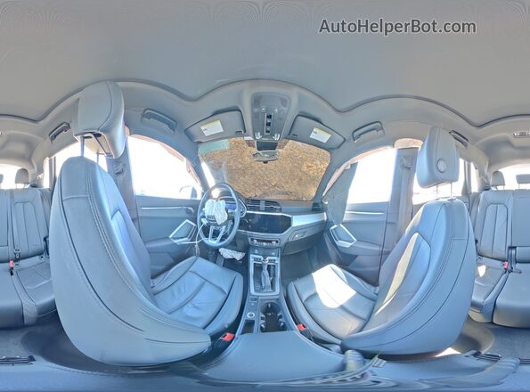 WA1DECF35L1116731 2020 AUDI Q3 Черный Панорамный вид салона 360°
