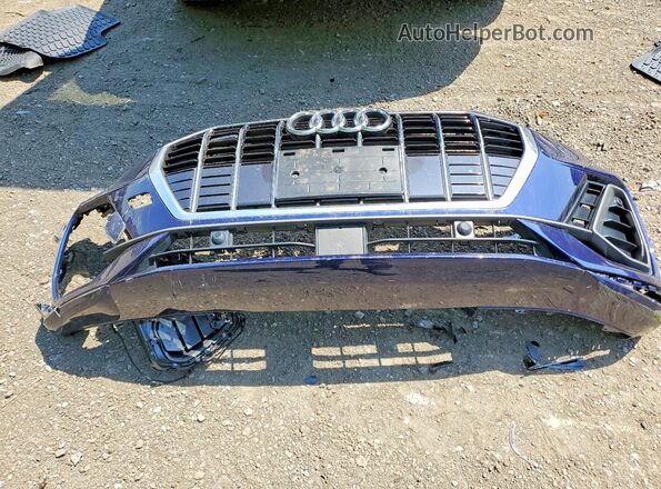 WA1DECF35R1035978 2024 AUDI Q3 Blue VIN sticker view