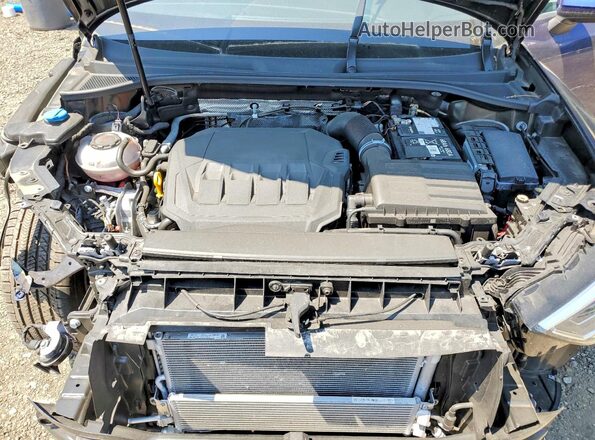 WA1DECF35R1035978 2024 AUDI Q3 Blue Engine compartment view