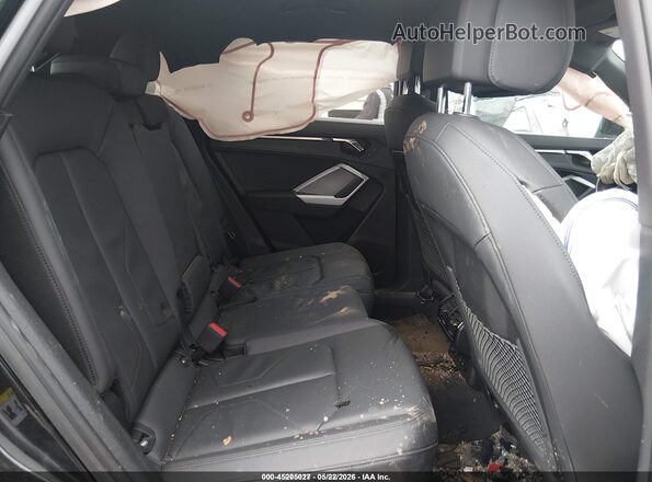 WA1DECF35S1061373 2025 AUDI Q3 Black VIN კოდის სტიკერის ხედი